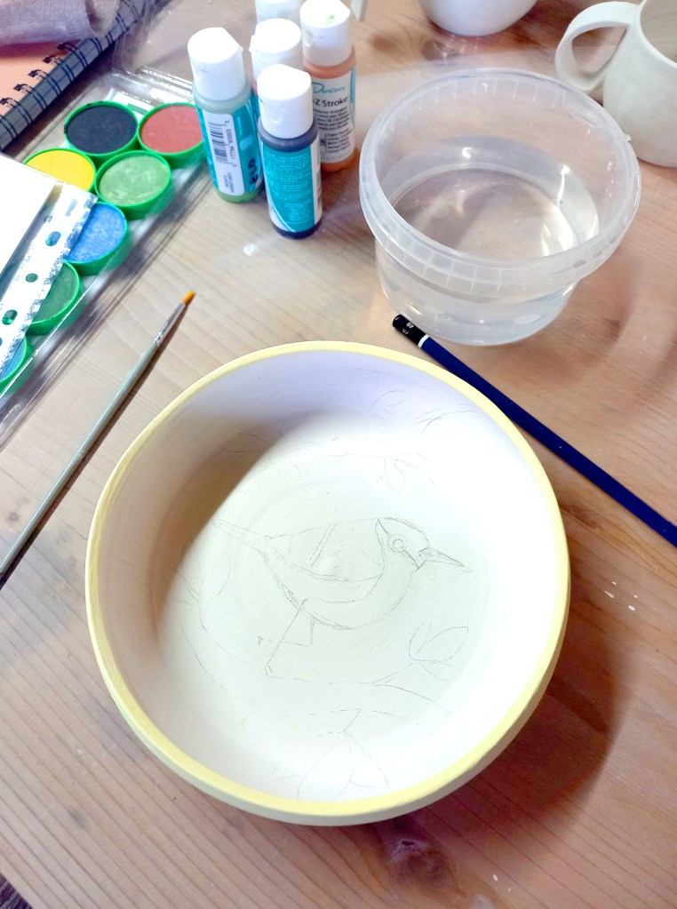 Fabrication de la Collection " Birds" à l'atelier céramique en collaboration avec Catherine Le Marc. 2022